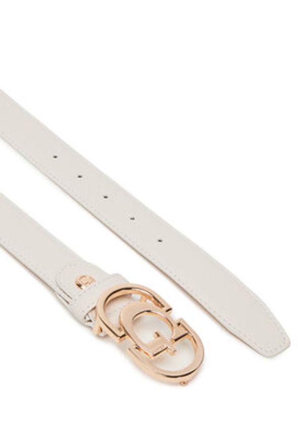 Guess Pasek Damski BW9269 P5330 Biały. Kolor: biały. Materiał: skóra