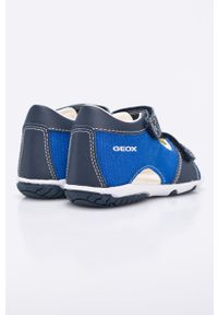 Geox - Sandały dziecięce. Kolor: niebieski. Materiał: syntetyk, materiał, skóra #4
