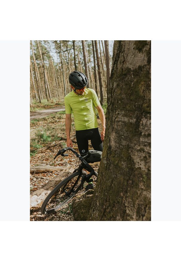 Koszulka rowerowa męska ATTABO Setvi. Kolor: zielony. Sport: kolarstwo