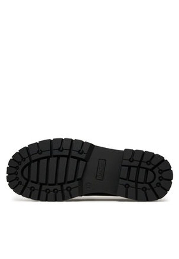 DeeZee Loafersy 13123D-3 Czarny. Kolor: czarny. Materiał: skóra