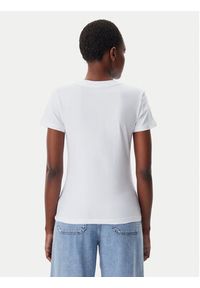Calvin Klein Jeans T-Shirt Gradient Monologo J20J225252 Biały Slim Fit. Kolor: biały. Materiał: bawełna. Wzór: gradientowy #4