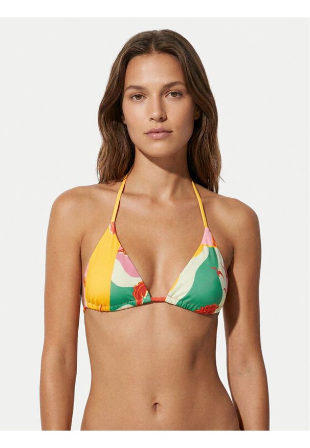 Maaji Góra od bikini Balmy PT2404STR542 Kolorowy. Materiał: syntetyk. Wzór: kolorowy