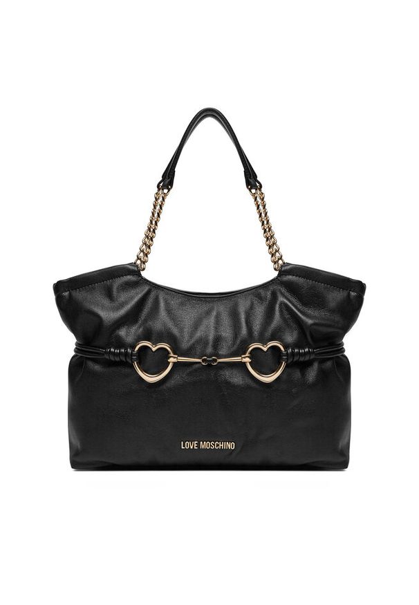 Love Moschino - Torebka LOVE MOSCHINO. Kolor: czarny