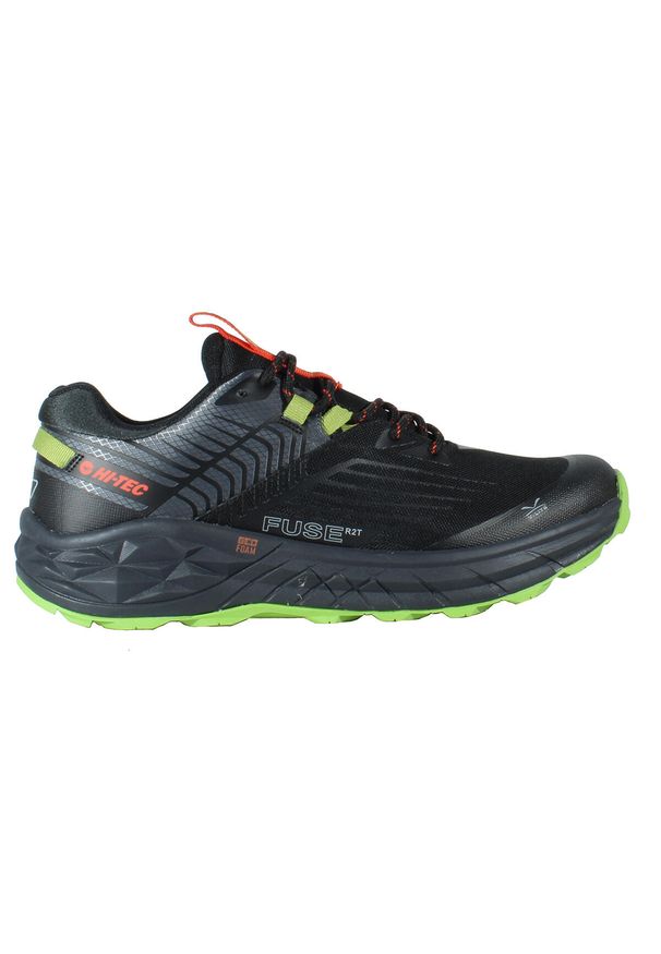 Hi-tec - HI‑TEC Fuse Trail (rozmiar 42). Kolor: czarny, zielony, wielokolorowy. Sport: turystyka piesza