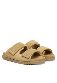 Patrizia Pepe Klapki 8X0001/L152-B880 Beżowy. Kolor: beżowy. Materiał: zamsz, skóra #4