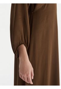ViCOLO Sukienka koktajlowa TF0250 Brązowy Regular Fit. Kolor: brązowy. Materiał: wiskoza. Styl: wizytowy #3