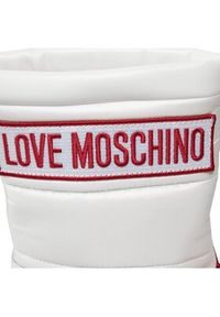 Love Moschino - LOVE MOSCHINO Śniegowce JA15855H0HIN010B Biały. Kolor: biały. Materiał: materiał #2