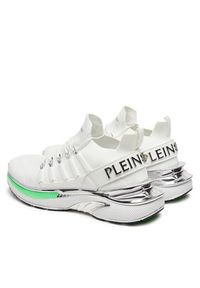 Plein Sport Sneakersy PADS USC0579 STE003N Biały. Kolor: biały. Materiał: materiał