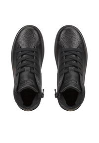ecco - ECCO Sneakersy Soft 60 K 71382201001 Czarny. Kolor: czarny. Materiał: skóra #3
