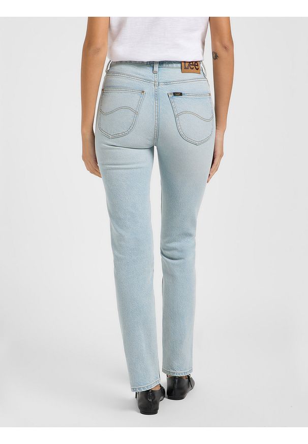 Lee - LEE DAMSKIE SPODNIE JEANSOWE LEE CAROL LIGHT RAINFALL 112363517