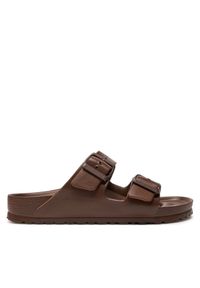 Klapki Birkenstock. Kolor: brązowy