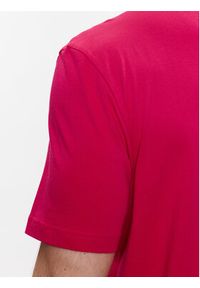 BOSS - Boss T-Shirt 50488793 Różowy Regular Fit. Kolor: różowy. Materiał: bawełna #4