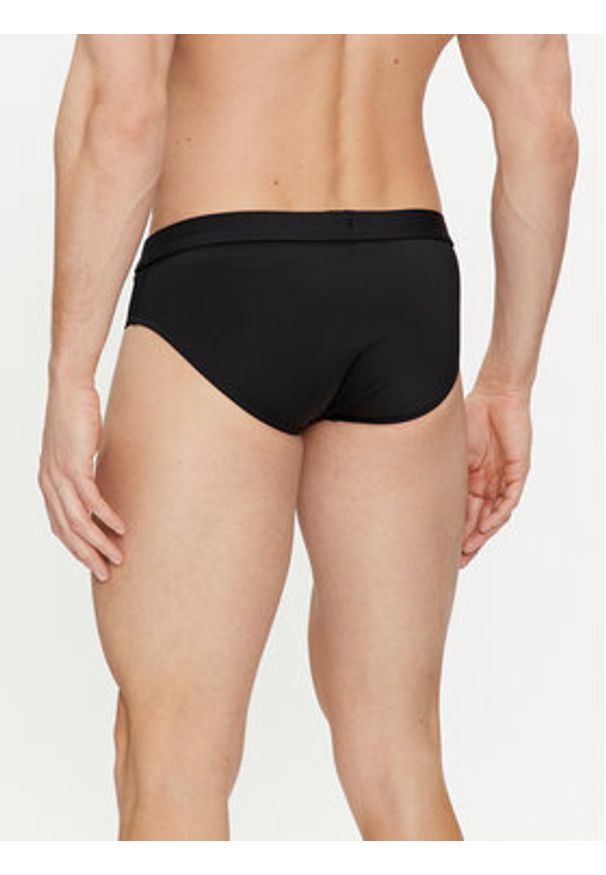 Calvin Klein Swimwear Kąpielówki KM0KM00942 Czarny. Kolor: czarny. Materiał: syntetyk