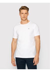 TOMMY HILFIGER - Tommy Hilfiger T-Shirt 2S87904671 Biały Regular Fit. Kolor: biały. Materiał: bawełna