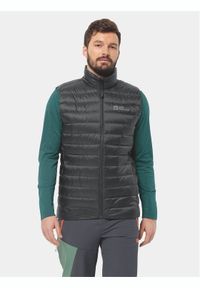 Jack Wolfskin Kamizelka Pilvi 1207711 Czarny Regular Fit. Kolor: czarny. Materiał: syntetyk #1