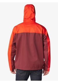 columbia - Kurtka męska przeciwdeszczowa Columbia Hikebound Jacket. Kolor: czerwony. Sport: turystyka piesza