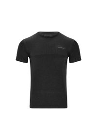ENDURANCE - Koszulka treningowa męska Endurance Jaro Melange Seamless S/S. Kolor: szary. Sport: fitness
