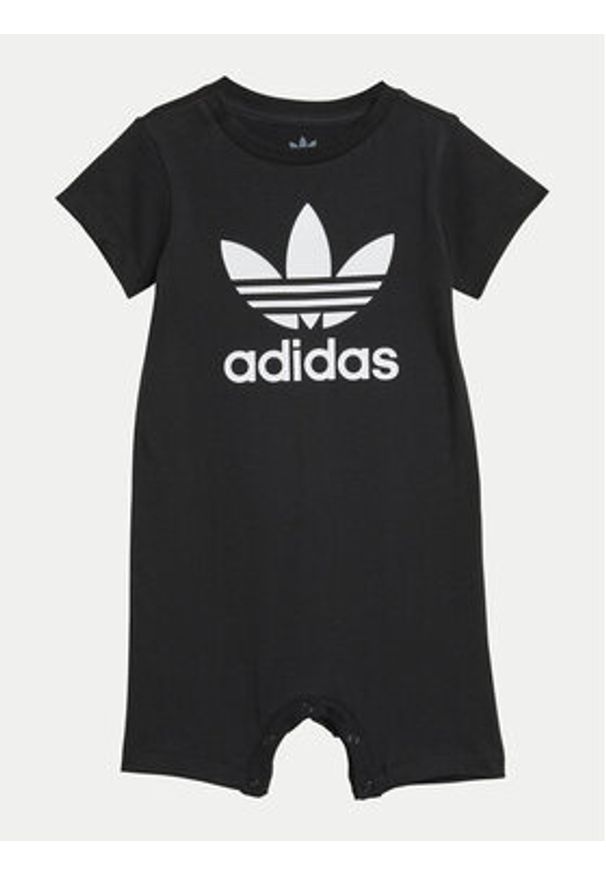 Adidas - adidas Romper Gift Set IS7257 Czarny Regular Fit. Kolor: czarny. Materiał: bawełna