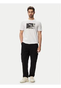 BOSS T-Shirt Te Motors 50566627 Biały Regular Fit. Kolor: biały. Materiał: bawełna #2