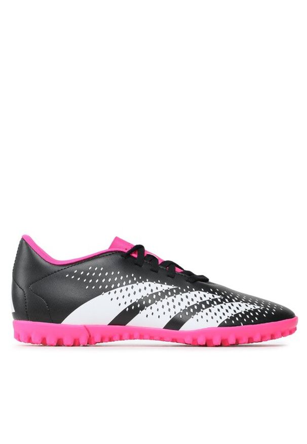 Adidas - adidas Buty do piłki nożnej Predator Accuracy.4 Turf Boots GW4647 Czarny. Kolor: czarny. Materiał: skóra