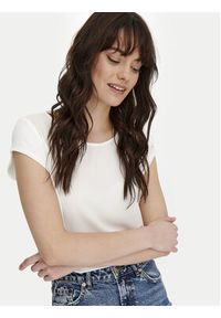 only - ONLY Bluzka 15142784 Biały Regular Fit. Kolor: biały. Materiał: syntetyk #6