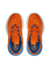 Geox Sneakersy J Activart Illuminus J45LYA 0149J C2008 S Pomarańczowy. Kolor: pomarańczowy. Materiał: materiał, mesh #3