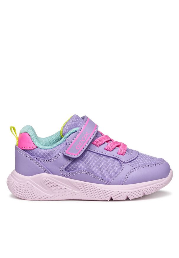 Sneakersy Geox. Kolor: fioletowy