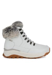 Rieker Revolution Lifestyle Botki W0063-80 Biały. Kolor: biały. Materiał: skóra