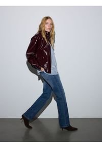 Reserved - Jeansy straight leg - granatowy. Kolor: niebieski