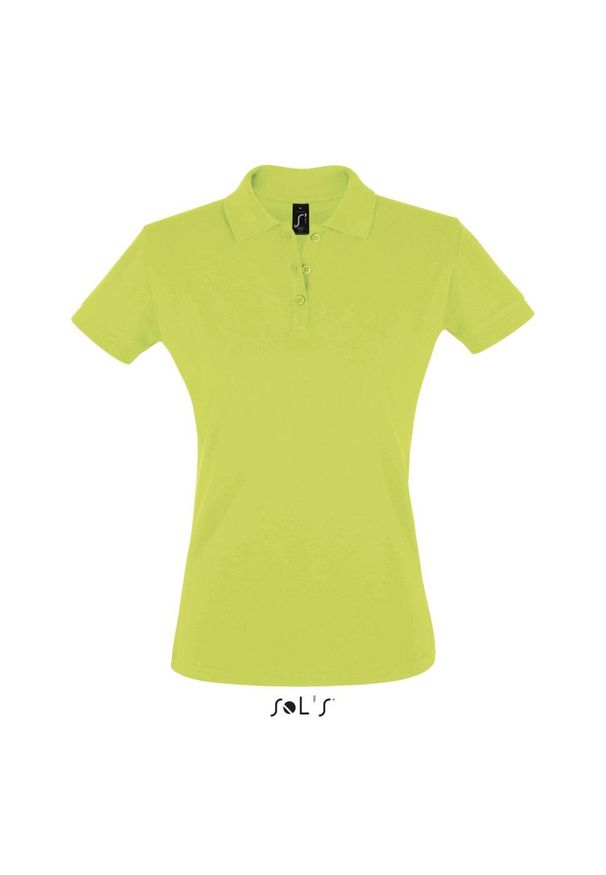 SOL'S - Damska koszulka polo Sol's Perfect. Typ kołnierza: polo. Kolor: czerwony