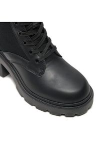 Tommy Jeans Botki Tjw Mid Heel Boot Mix Media EN0EN02556 Czarny. Kolor: czarny #3