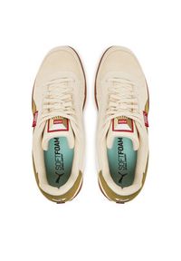 Puma Sneakersy Puma Caven 2.0 Lux Greenside 400711 01 Beżowy. Kolor: beżowy. Materiał: zamsz, skóra #4