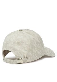 Calvin Klein Czapka z daszkiem Aop 6 Panel Baseball Cap LV04K5058G Beżowy. Kolor: beżowy. Materiał: materiał, poliester