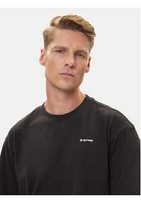 G-Star RAW - G-Star Raw T-Shirt Base D26817-D593 Czarny Boxy Fit. Kolor: czarny. Materiał: bawełna #3