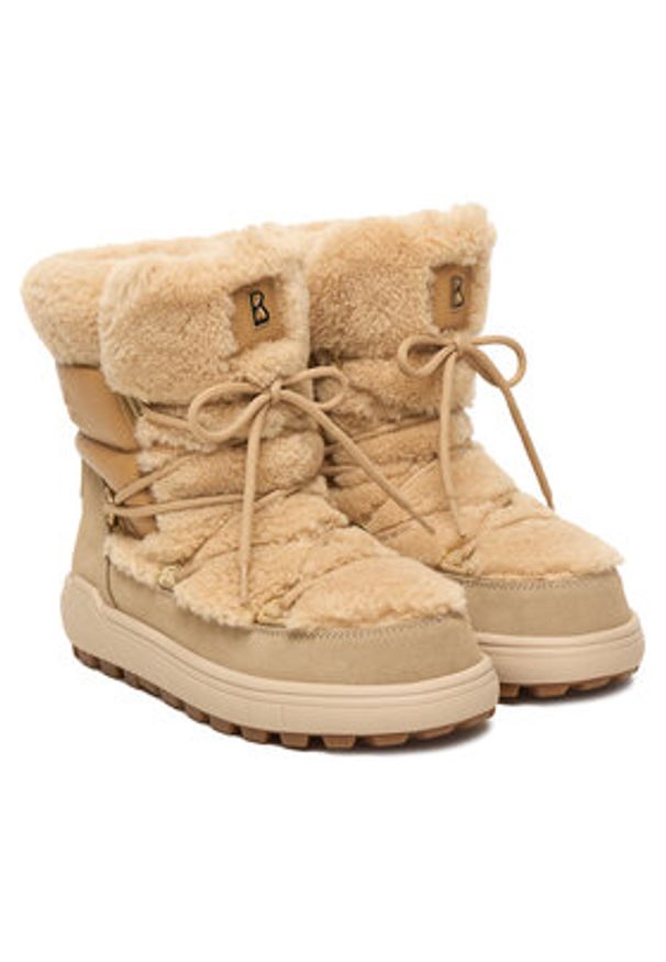 Bogner Śniegowce Chamonix S 10 A 22546704 Beżowy. Kolor: beżowy. Materiał: skóra