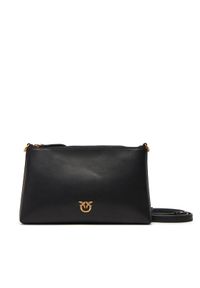 PINKO Torba Borsa donna flat Pinko Czarny. Kolor: czarny. Materiał: skórzane