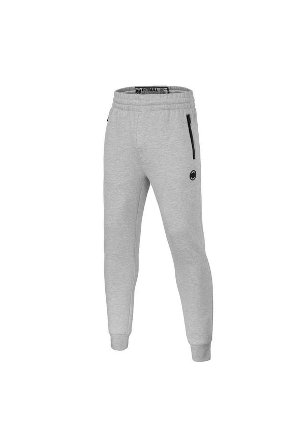 PITBULL - Spodnie męskie Hatton. Kolor: szary. Sport: fitness