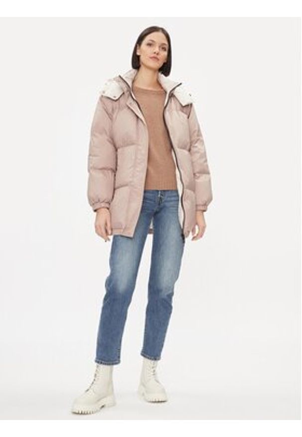 only - ONLY Kurtka zimowa 15294690 Beżowy Regular Fit. Kolor: beżowy. Materiał: syntetyk. Sezon: zima