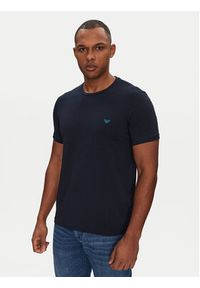Emporio Armani Underwear Komplet 2 t-shirtów EM000391 AF10776 MB143 Granatowy Regular Fit. Kolor: niebieski. Materiał: bawełna #7