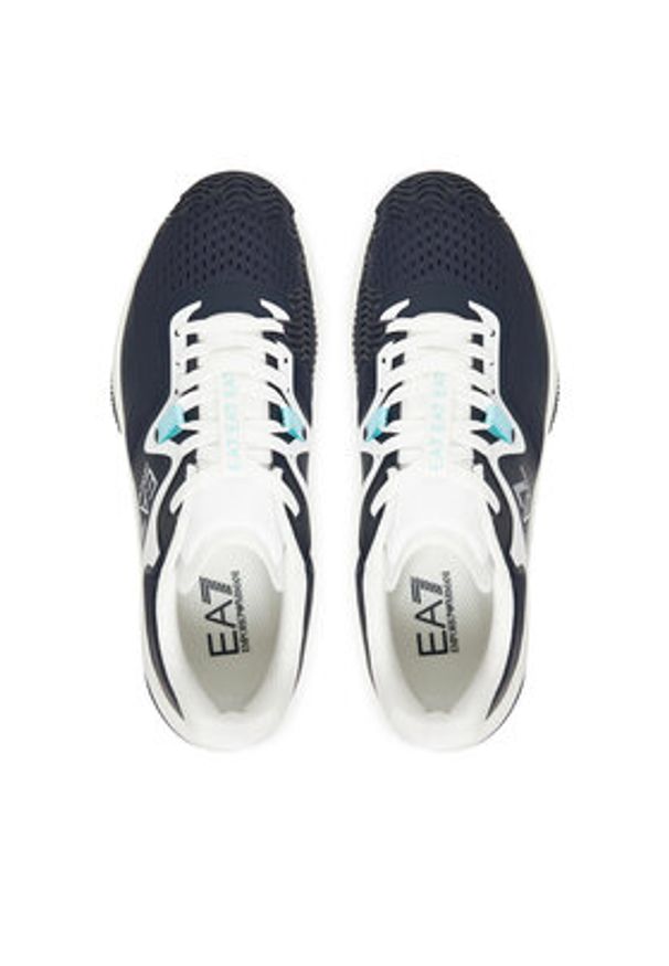EA7 Emporio Armani Sneakersy X8X248 XK445 MZ220 Niebieski. Kolor: niebieski. Materiał: materiał