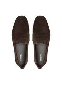 Geox Mokasyny U Ascanio U450WC 00022 C6006 Brązowy. Kolor: brązowy. Materiał: skóra, zamsz