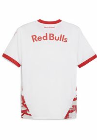 Puma - Męska koszulka domowa FC Red Bull Salzburg 24/25 PUMA White Red. Kolor: biały, czerwony, wielokolorowy