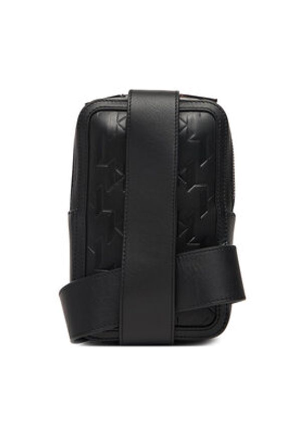Karl Lagerfeld - KARL LAGERFELD Saszetka A3M30179 Czarny. Kolor: czarny. Materiał: skóra