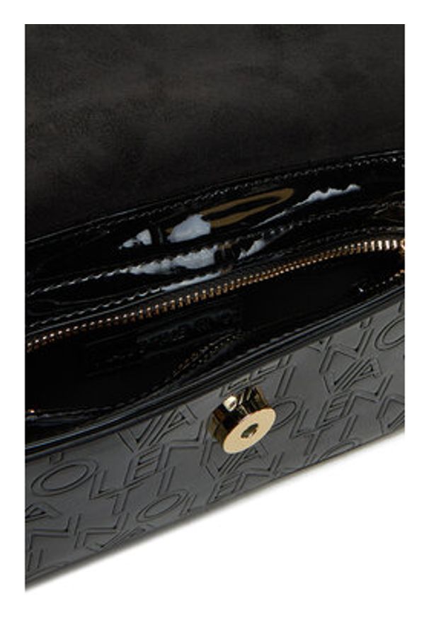 VALENTINO - Valentino Torebka Geranium VBS8P809 Czarny. Kolor: czarny. Materiał: skórzane