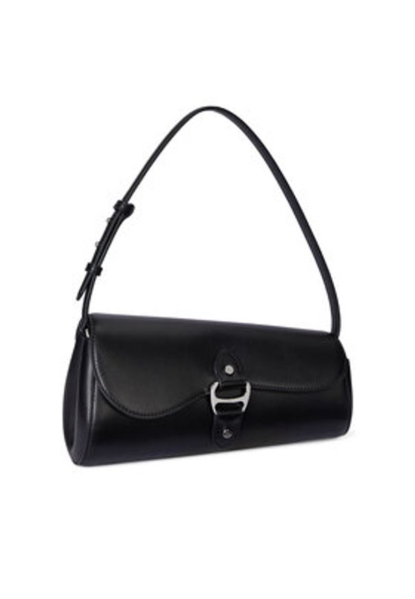Lauren Ralph Lauren - LAUREN RALPH LAUREN Torebka 431977487002 Czarny. Kolor: czarny. Materiał: skórzane