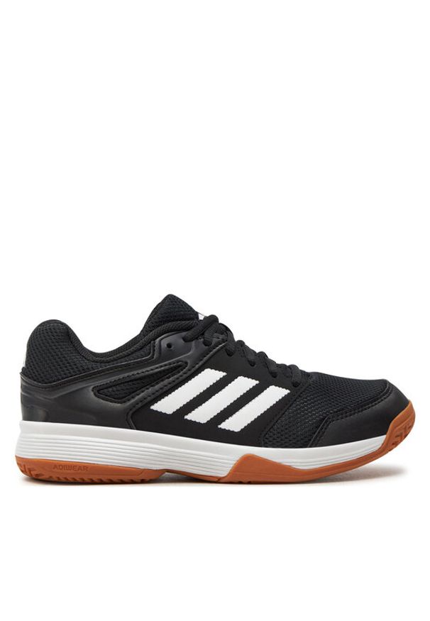Adidas - adidas Buty halowe Speedcourt Indoor IH3158 Czarny. Kolor: czarny. Materiał: mesh