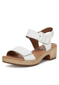 Remonte Sandały D0N52-80 Biały. Kolor: biały. Materiał: skóra, syntetyk #4