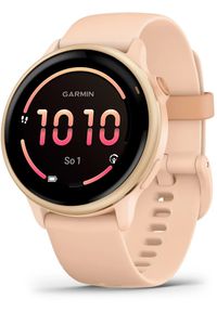 GARMIN - Zegarek sportowy Garmin Vivoactive 6 Pudrowy (010-02985-03). Styl: sportowy #1