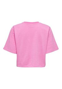 only - ONLY Bluza 15293691 Różowy Regular Fit. Kolor: różowy. Materiał: bawełna, syntetyk #7