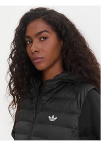 Adidas - adidas Bezrękawnik adicolor JX2943 Czarny Slim Fit. Kolor: czarny. Materiał: syntetyk. Długość rękawa: bez rękawów #4